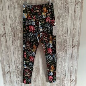 Laura Ashley Floral Leggings Granny Grandma Preppy New XS